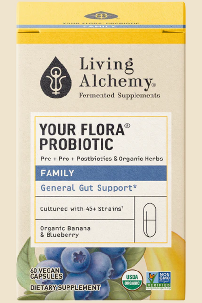 Family Fermented Symbiotic 60 Vegan Capsules