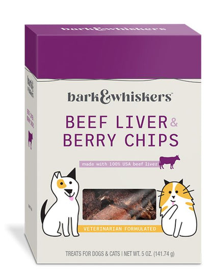 Vet Formulated Beef Liver & Berry Chips