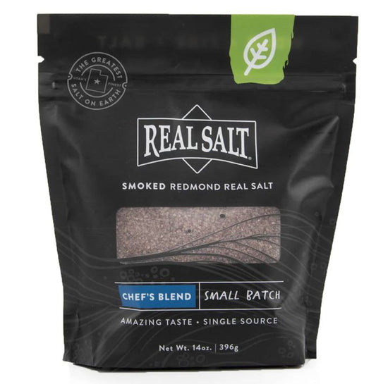 Smoked Redmond Real Salt - Chef's Blend