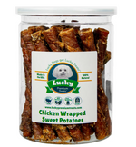 Chicken Wrapped Sweet Potato Pieces