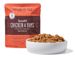 Tuxedo's Chicken & Yams Homestyle Dog Meal