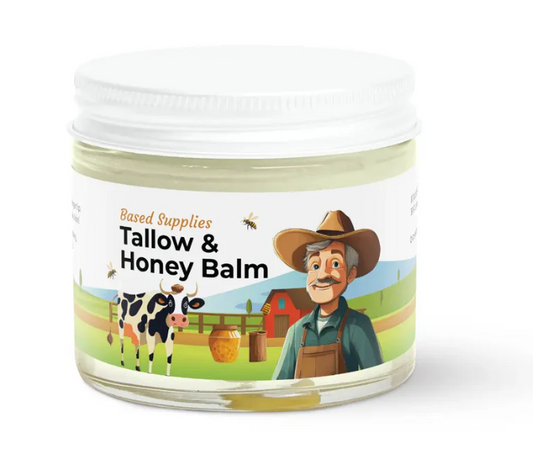 Tallow & Honey Balm - Essential Oils