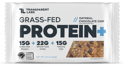 Grass-Fed Protein Bar - Oatmeal Chocolate Chip