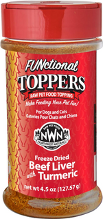 Freeze-Dried Beef Liver with Turmeric Topper