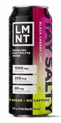 Black Cherry Lime Sparkling Electrolyte Water