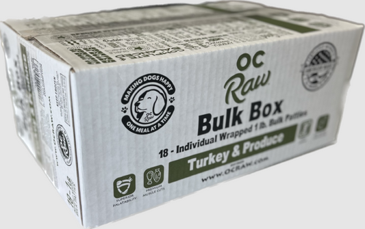 Frozen Turkey & Produce Bulk Box