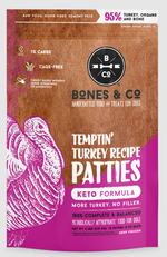 Temptin' Turkey Patties for Dogs