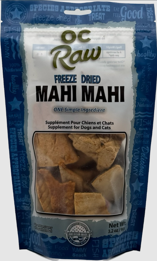 Freeze-Dried Mahi Mahi Treats