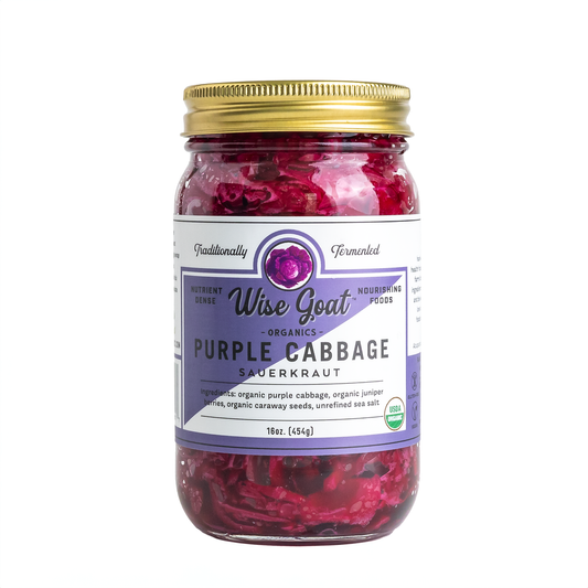 Organic Purple Sauerkraut