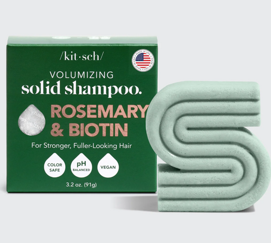 Rosemary & Biotin Volumizing Solid Shampoo Bar