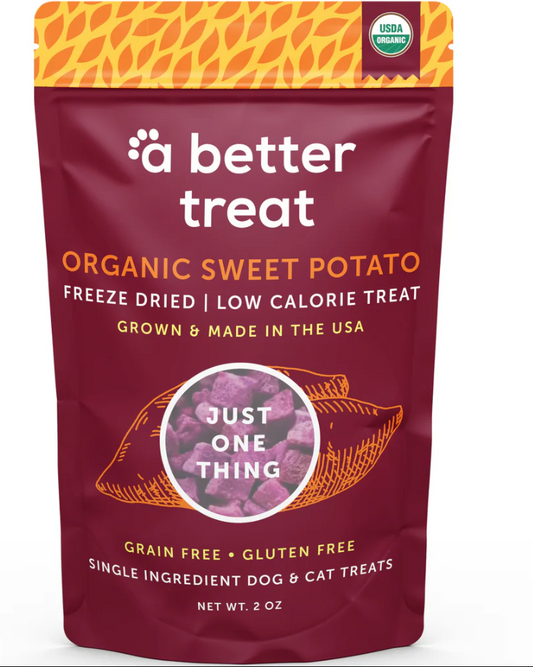 Freeze Dried Organic Sweet Potato Treats