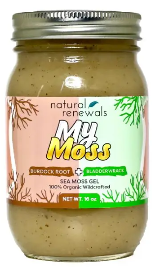 Irish Sea Moss - Burdock Root  + Bladderwrack