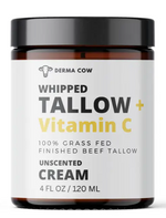 Whipped Tallow Cream with Vitamin C - for Face & Body