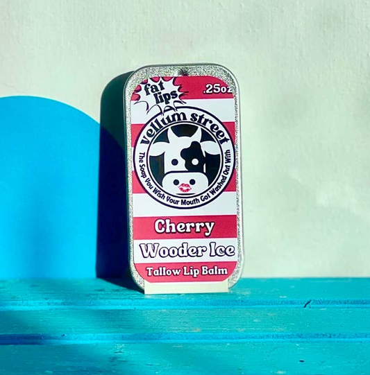 Tallow Lip Balm - Cherry Wooder Ice