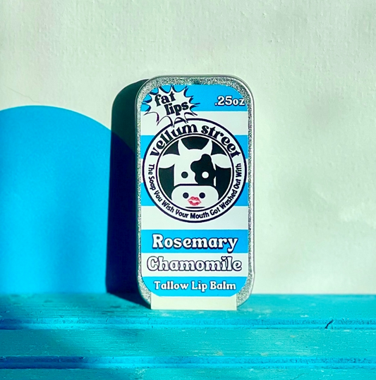Tallow Lip Balm - Rosemary Chamomile