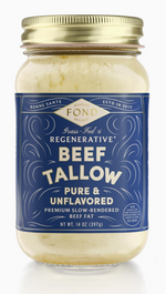 Regenerative Beef Tallow - Pure & Unflavored
