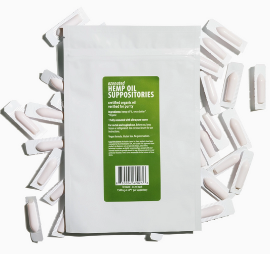 Hemp Oil Suppositories 1500mg