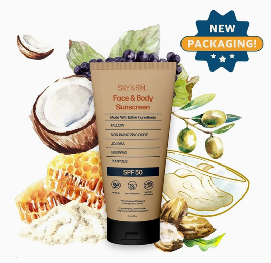 Face and Body Sunscreen Spf 50