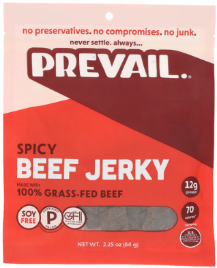 100% Grass Fed Beef Jerky - Spicy
