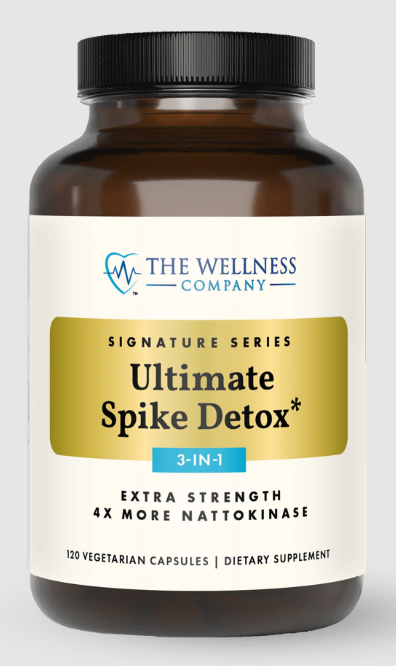 Ultimate Spike Detox | 3-in-1 Formula with Nattokinase Dandelion and Green Tea