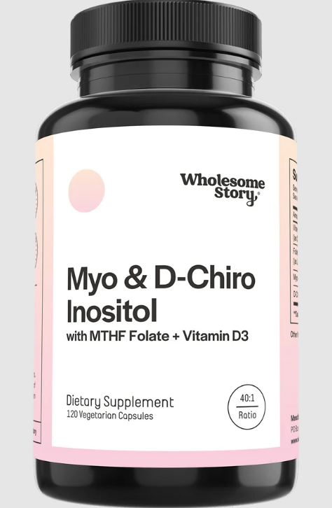 Myo & D-Chiro Inositol + MTHF Folate + Vitamin D Vcps