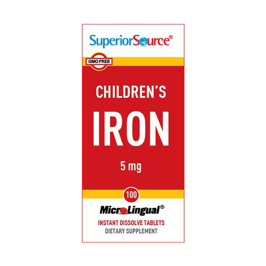 Children’s Iron 5 mg (as Ferrous Fumarate)