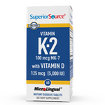 Vitamin K2 100 Mcg (mk7) With Vitamin D 125 Mcg (5000 Iu)