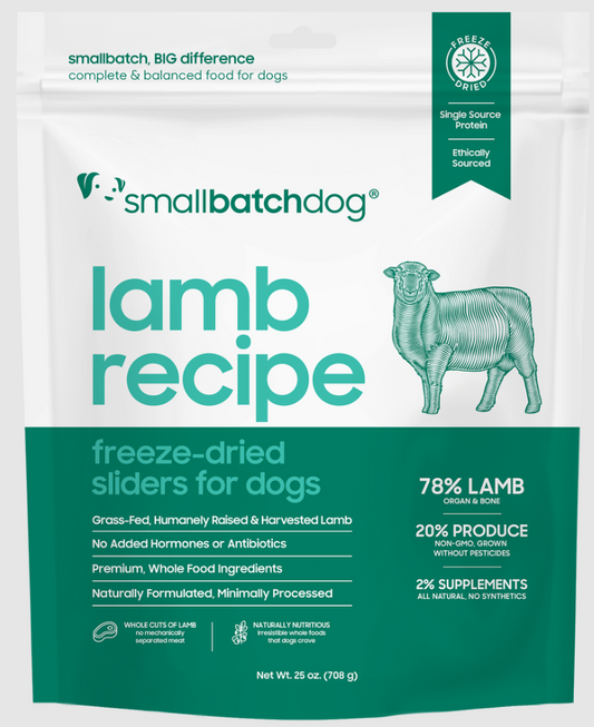 Freeze-Dried Lamb Recipe for Dogs