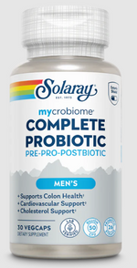 Mycrobiome® Men’s Probiotic – 50 Billion CFU | 30 Capsules | Pre Post & Probiotics