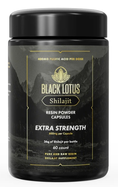 Shilajit Powder in Capsules - Extra Strength 600mg
