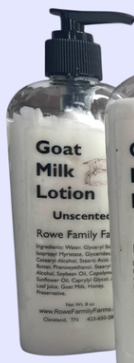 Unscented Goat Milk Lotion