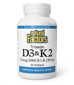 Vitamin D3 + K2