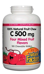 C 500mg Natural Fruit Chews