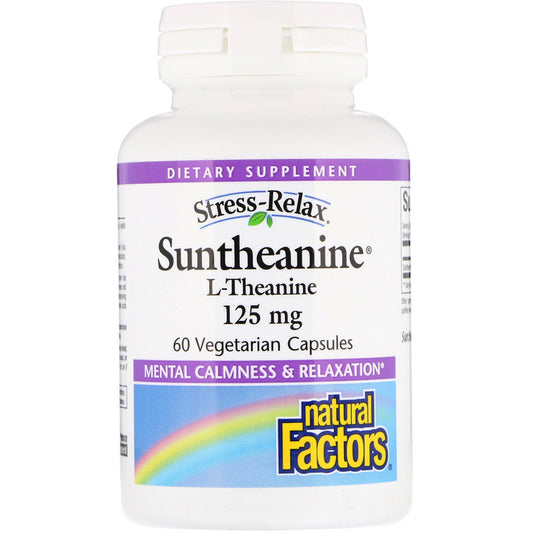 Stress Relax Suntheanine L-Theanine 125mg