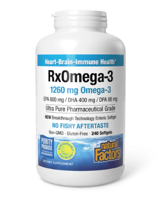 RxOmega-3 EPA400/DHA200mg