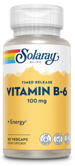 Timed Release Vitamin B-6 100mg
