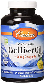 Cod Liver Oil 460mg - Lemon