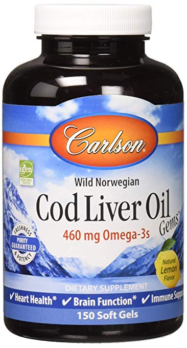 Cod Liver Oil 460mg - Lemon