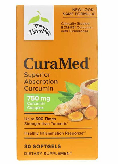 CuraMed Superior Absorption Curcumin  750 mg