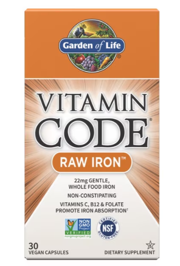 Vitamin Code Raw Iron