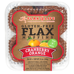 Cranberry Orange Flax Muffins