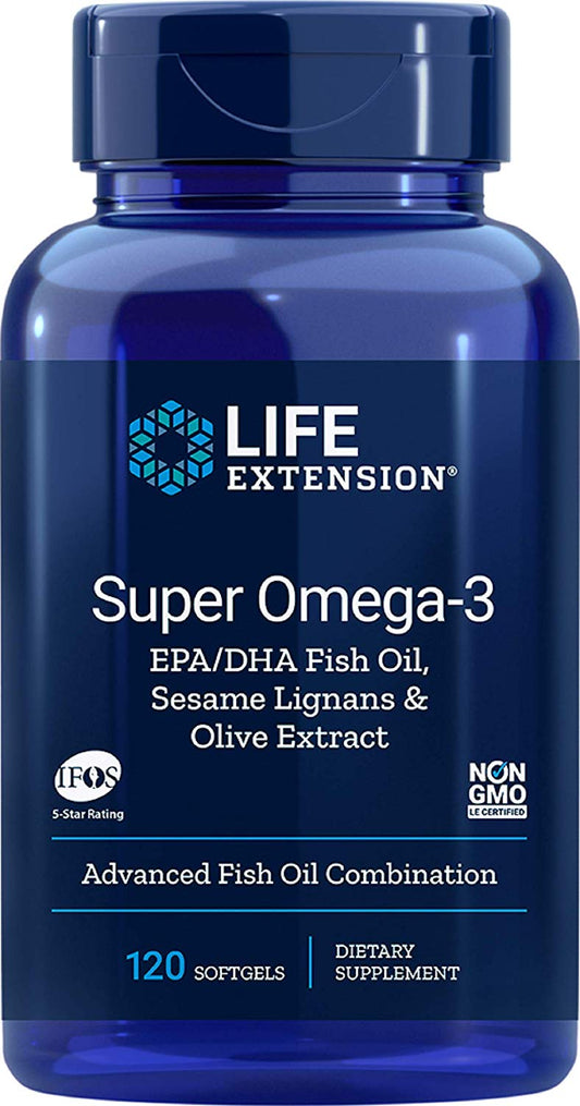 Super Omega-3 Sesame Lignans & Olive Extract 2000mg