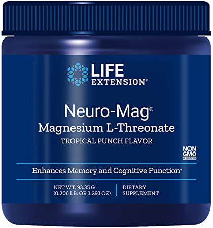 Neuro-Mag Magnesium L-Threonate - Tropical Punch