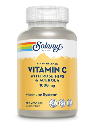 Timed Release Vitamin C w/Rose Hips & Acerola 1000mg