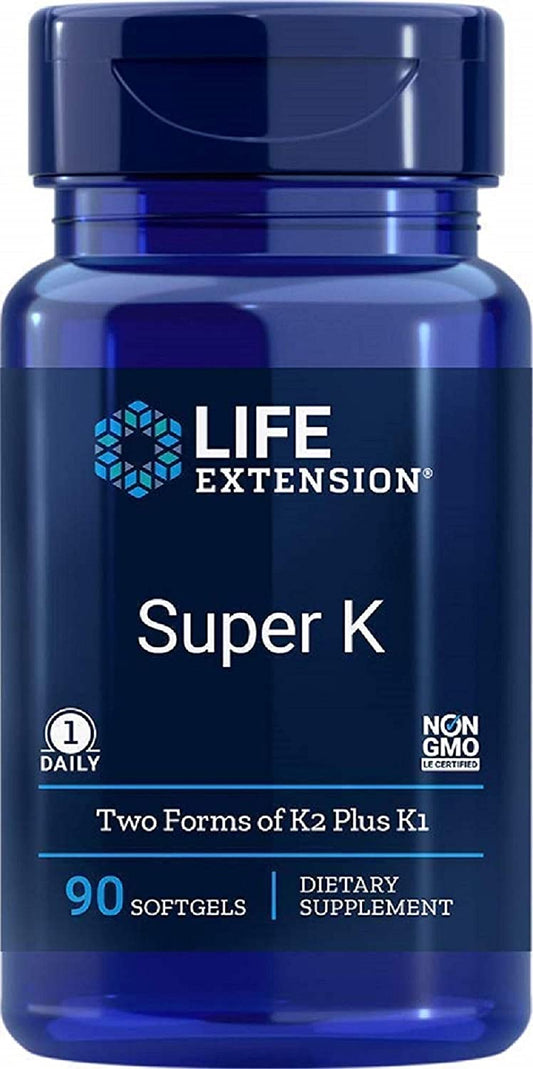 Super K with Advanced K2 Complex 2600mcg