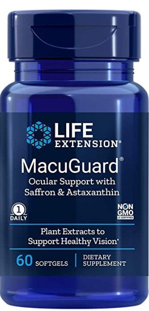 MacuGuard Ocular Support with Saffron & Astaxanthin