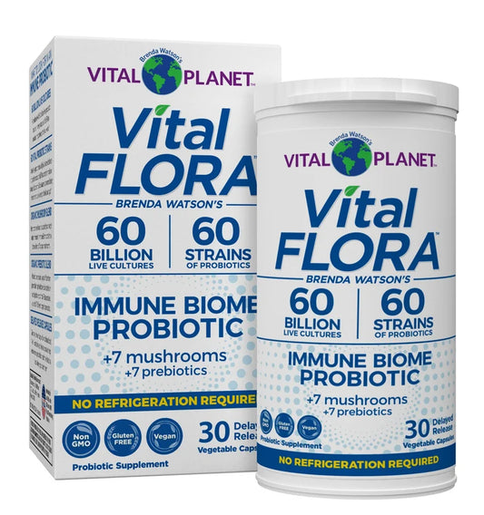 Vital Flora Immune Biome Probiotic -Shelf Stable