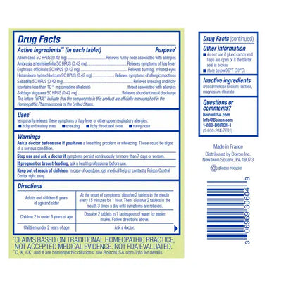 AllergyCalm Meltaway Tablets