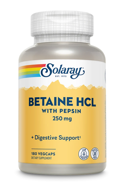 HCL with Pepsin 250mg