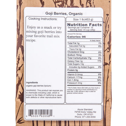 Organic Goji Berries